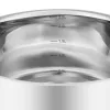 Resto Kitchenware Anser 2,5 l runder Kochtopf, schwarz, Edelstahl