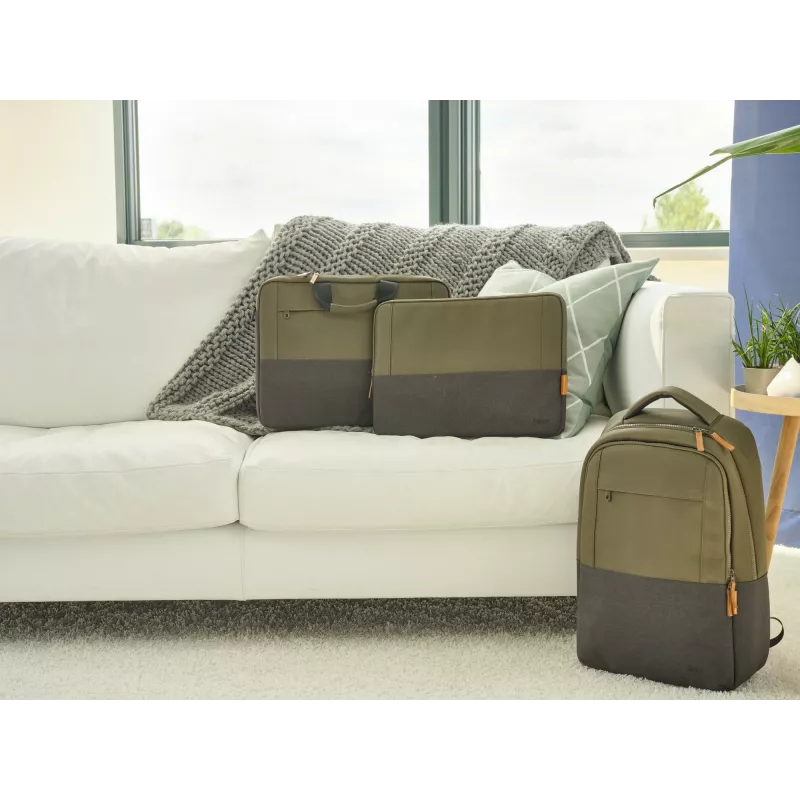 Sleeve case Trust Lisboa 40.6 cm 16 inch Grün