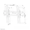 Neomounts WL35-350BL12 TV-Wandhalterung 24-55 Zoll - neigbar - abschließbar - einfache Installation
