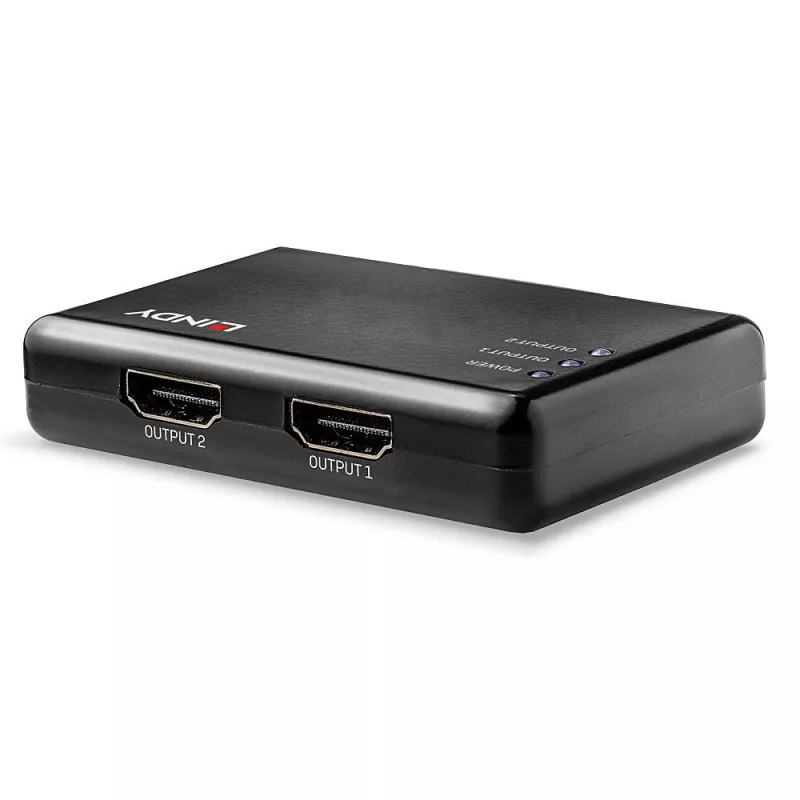 Lindy 2-fach HDMI 10.2G Splitter, kompakt