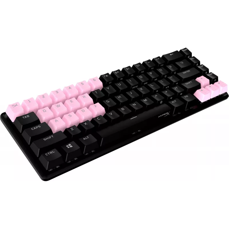 Tastaturkappe HyperX Rubber Keycaps Gaming-Zubehörset Rosa US-Layout für HyperX und Cherry MX-Stil-Schalter