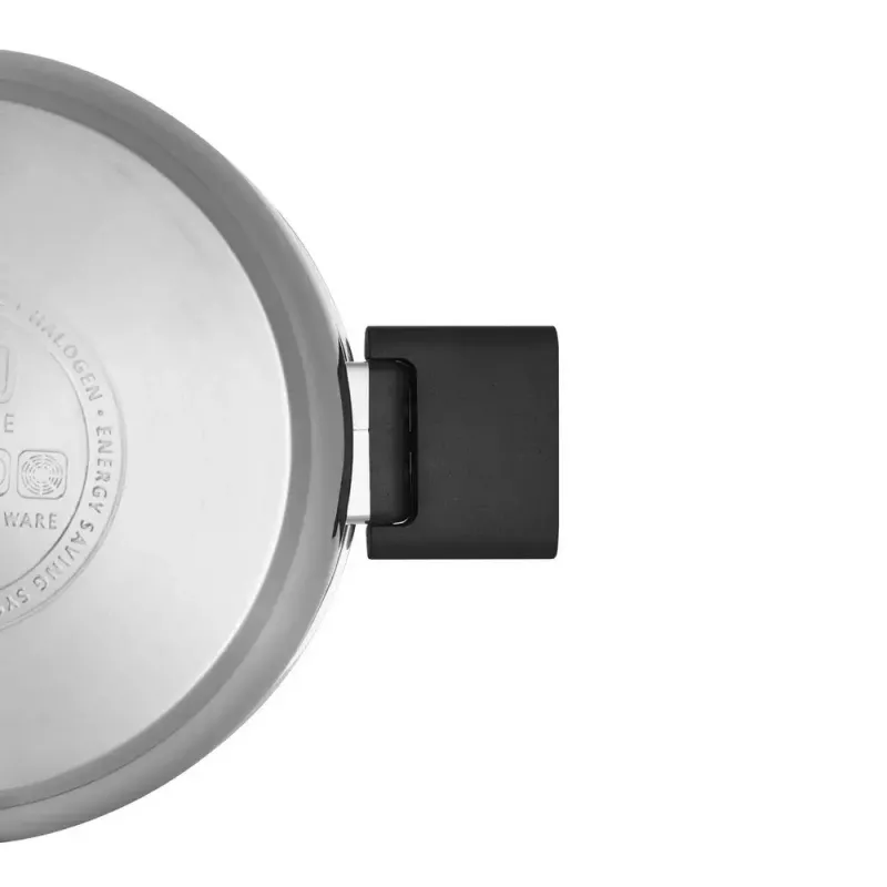 Resto Kitchenware Anser 3,2 L Runder Schwarzer Edelstahl