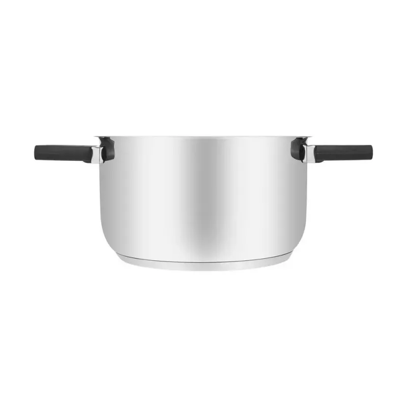 Resto Kitchenware Anser 3,2 L Runder Schwarzer Edelstahl