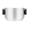 Resto Kitchenware Anser 3,2 L Runder Schwarzer Edelstahl