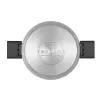 Resto Kitchenware Anser 3,2 L Runder Schwarzer Edelstahl