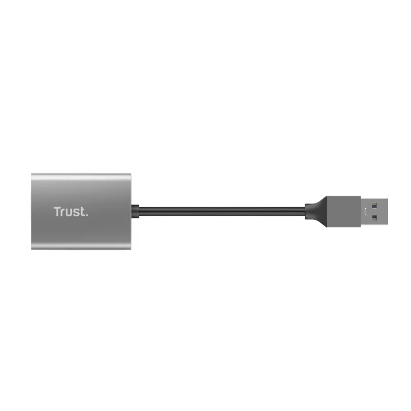 Trust Dalyx Kartenleser USB 3.2 Gen 1 (3.1 Gen 1) Aluminium