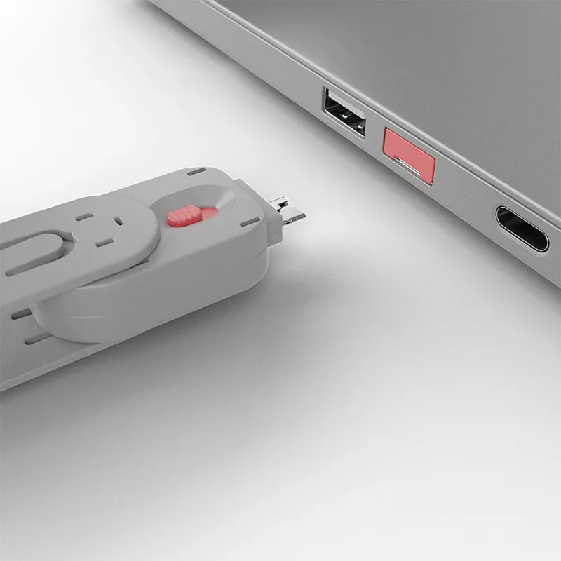 Port-Blocker Lindy USB-Port-Blocker 4er-Pack Farbcode Rosa
