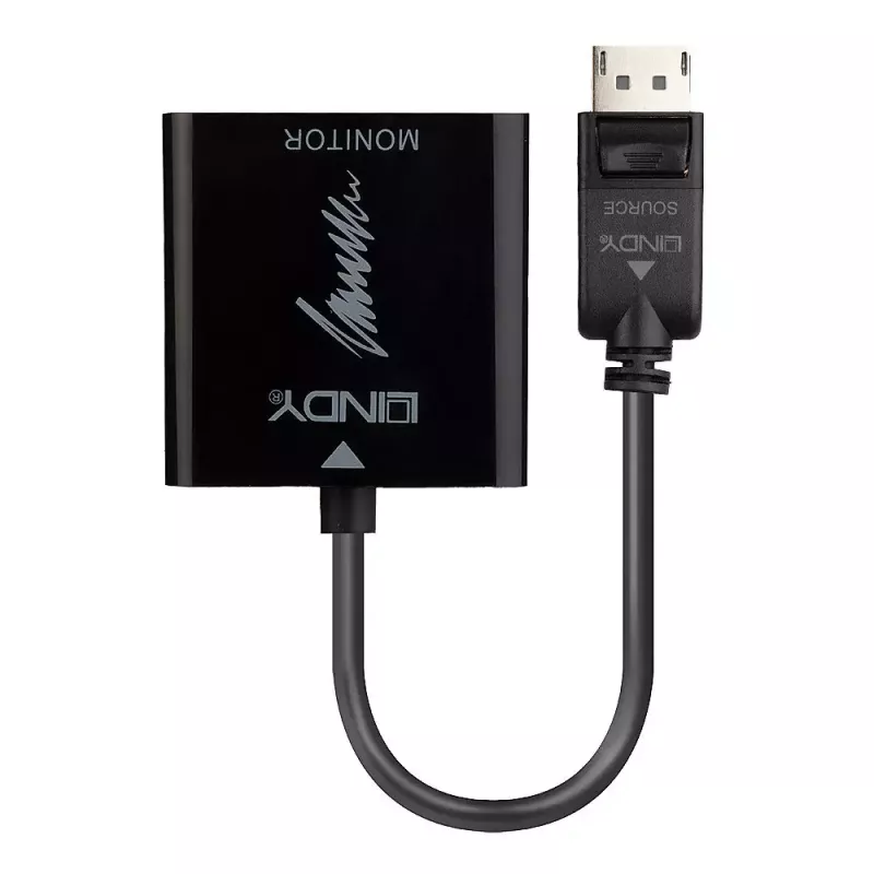 Aktiver Konverter DisplayPort 1.2 auf HDMI 2.0 Lindy 41068