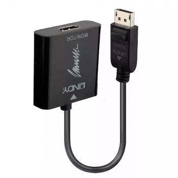 Aktiver Konverter DisplayPort 1.2 auf HDMI 2.0 Lindy 41068