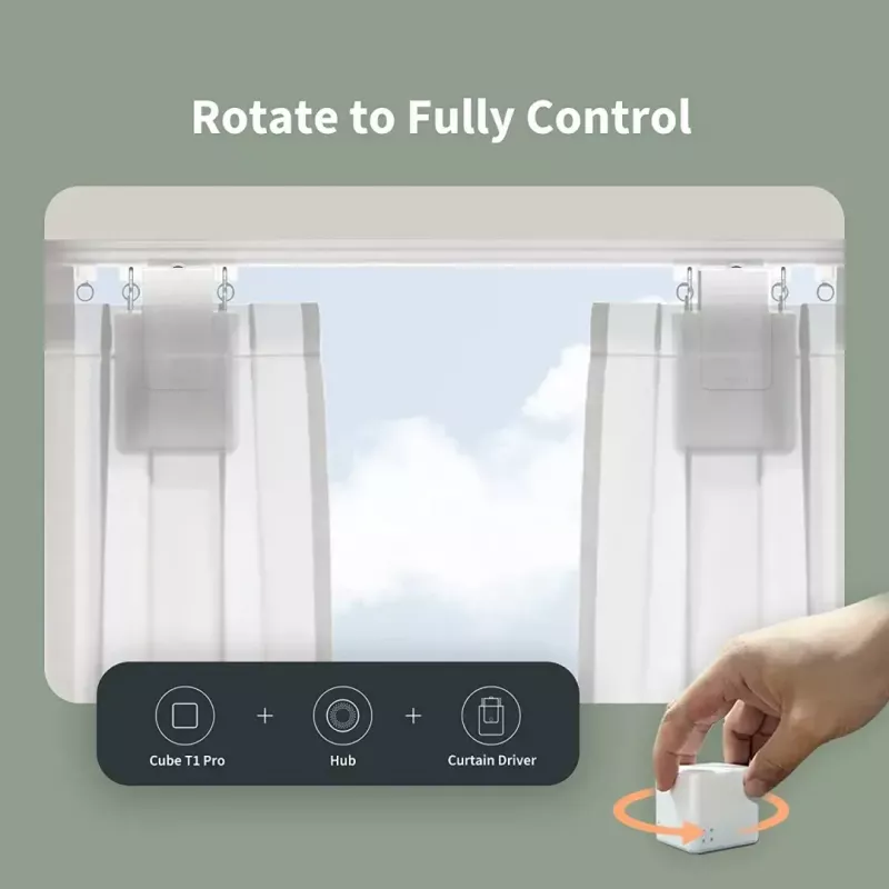 Aqara Cube T1 Pro (CTP-R01), kabellos, Zigbee