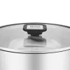 Resto Kitchenware Anser 4,4 L Rund Schwarz Edelstahl