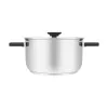 Resto Kitchenware Anser 4,4 L Rund Schwarz Edelstahl