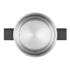 Resto Kitchenware Anser 4,4 L Rund Schwarz Edelstahl