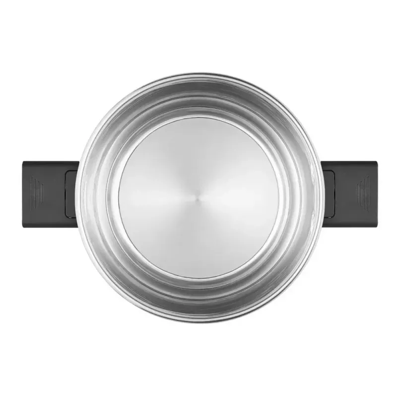 Resto Kitchenware Anser 4,4 L Rund Schwarz Edelstahl