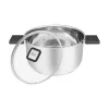 Resto Kitchenware Anser 4,4 L Rund Schwarz Edelstahl