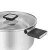 Resto Kitchenware Anser 4,4 L Rund Schwarz Edelstahl
