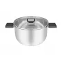 Resto Kitchenware Anser 4,4 L Rund Schwarz Edelstahl
