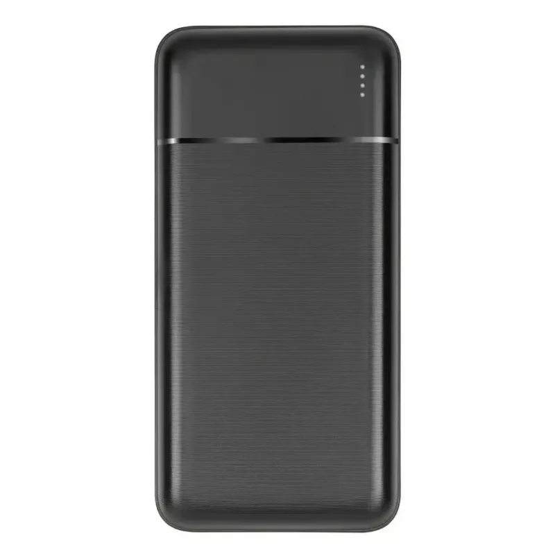 Tragbare Powerbank Rivacase VA2102 Lithium-Polymer 20000 mAh, Quick Charge 3.0, 2×USB-A + 1×USB-C, 22,5 W, Schwarz