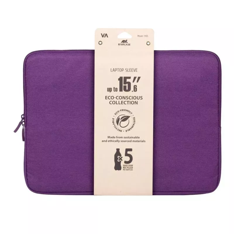 Sleeve-Hülle Rivacase Suzuka 7705 39,6 cm 15,6 Zoll Violett