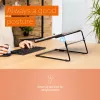 R-Go Tools Laptopständer R-Go Steel Office, geeignet für 10-22 Zoll, schwarz