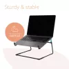 R-Go Tools Laptopständer R-Go Steel Office, geeignet für 10-22 Zoll, schwarz