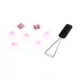 HyperX Volles Tastenkappen-Set - PBT (Pink)