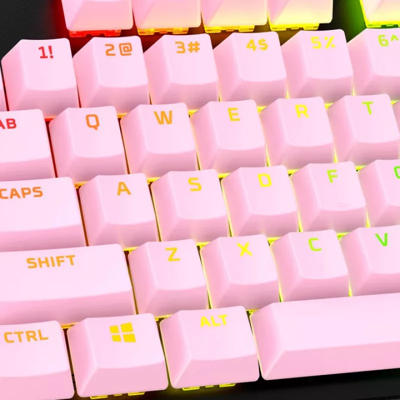 HyperX Volles Tastenkappen-Set - PBT (Pink)