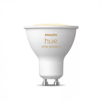 Philips Hue White Ambiance GU10 – smarter Spot, Smart bulb, Bluetooth/Zigbee, Weiß, LED, GU10, GU10