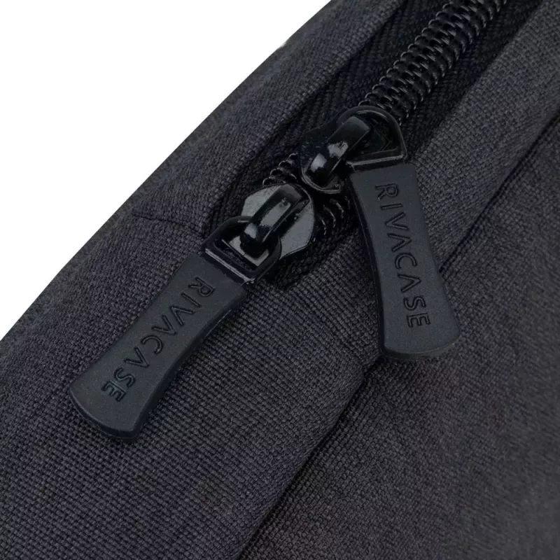 Sleeve-Hülle Rivacase 7707 für 43,9 cm (17,3 Zoll) Laptops, Polyester, 0,27 kg, schwarz, mit Griff