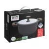 Resto Kitchenware Ran 2,4 L Rund Schwarz Holz