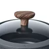 Resto Kitchenware Ran 2,4 L Rund Schwarz Holz