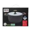 Resto Kitchenware Ran 2,4 L Rund Schwarz Holz