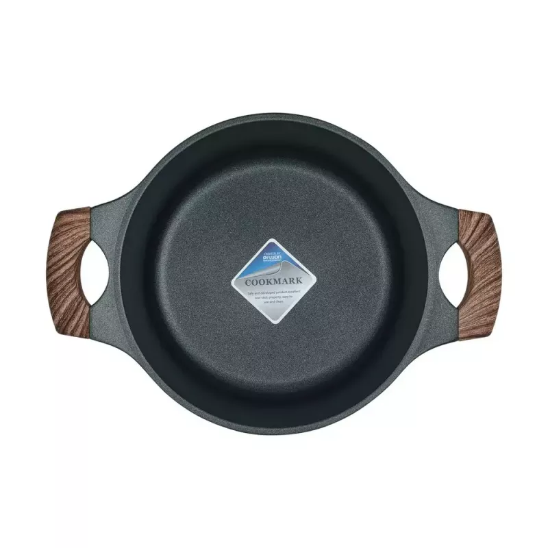 Resto Kitchenware Ran 2,4 L Rund Schwarz Holz
