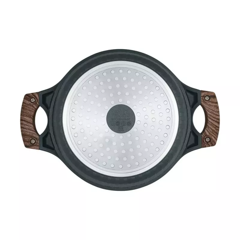 Resto Kitchenware Ran 2,4 L Rund Schwarz Holz