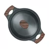 Resto Kitchenware Ran 2,4 L Rund Schwarz Holz