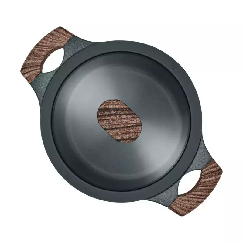 Resto Kitchenware Ran 2,4 L Rund Schwarz Holz