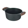 Resto Kitchenware Ran 2,4 L Rund Schwarz Holz