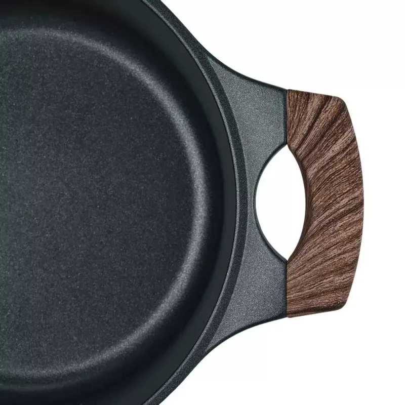 Resto Kitchenware Ran 2,4 L Rund Schwarz Holz