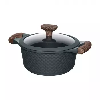 Resto Kitchenware Ran 2,4 L Rund Schwarz Holz