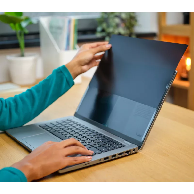 Trust Primo 35,6 cm (14 Zoll) Monitor/Laptop rahmenloser Blickschutzfilter