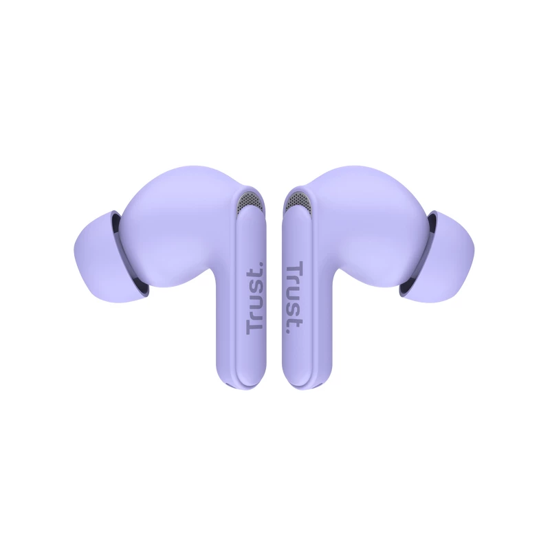 Trust Yavi Headset True Wireless Stereo (TWS) In-Ear Anrufe/Musik USB Type-C Bluetooth Lila