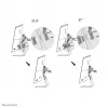 Neomounts FPMA-VESAMAC2127 iMac VESA-Adapterplatte, 21,5-27 Zoll, VESA 75x75 / 100x100 mm, max. 15 kg, Stahl, 730 g, Silber