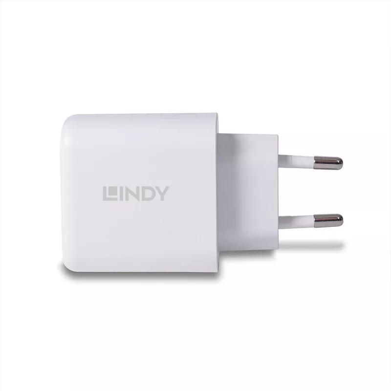 Lindy 73428 mobiles Ladegerät Universal Weiß AC Schnellladung Indoor