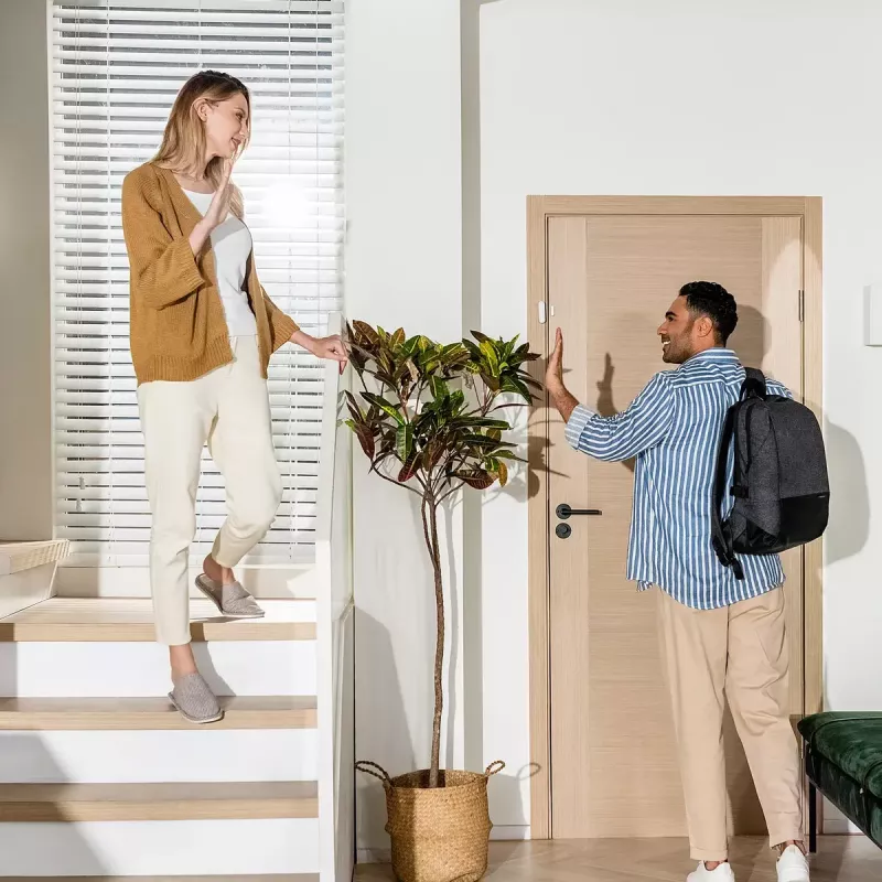 AQARA Smart Home Tür-/Fenstersensor P2 (DW-S02D), Kabellos, Zigbee