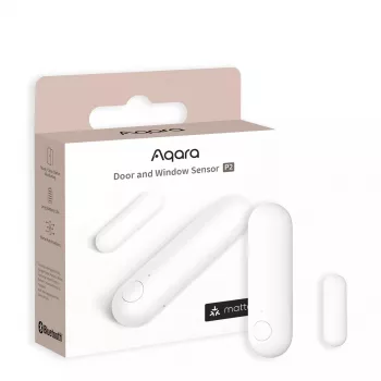 AQARA Smart Home Tür-/Fenstersensor P2 (DW-S02D), Kabellos, Zigbee