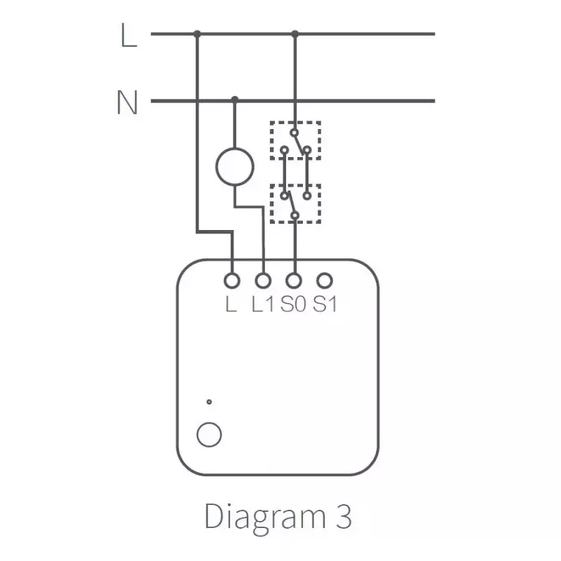 AQARA Smart Home Single Switch Modul T1, ohne Neutralleiter (SSM-U02)