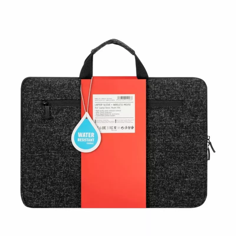 Sleeve case Rivacase 7916BKMaus 39.6 cm 15.6 inch Grau