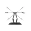 TV-Wandhalterung Gembird WM-80ST-02 — fest/neigbar, 37 Zoll–80 Zoll, VESA bis 600x400, 60 kg, schwarz