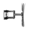 TV-Wandhalterung Gembird WM-80ST-02 — fest/neigbar, 37 Zoll–80 Zoll, VESA bis 600x400, 60 kg, schwarz