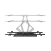 TV-Wandhalterung Gembird WM-80ST-02 — fest/neigbar, 37 Zoll–80 Zoll, VESA bis 600x400, 60 kg, schwarz